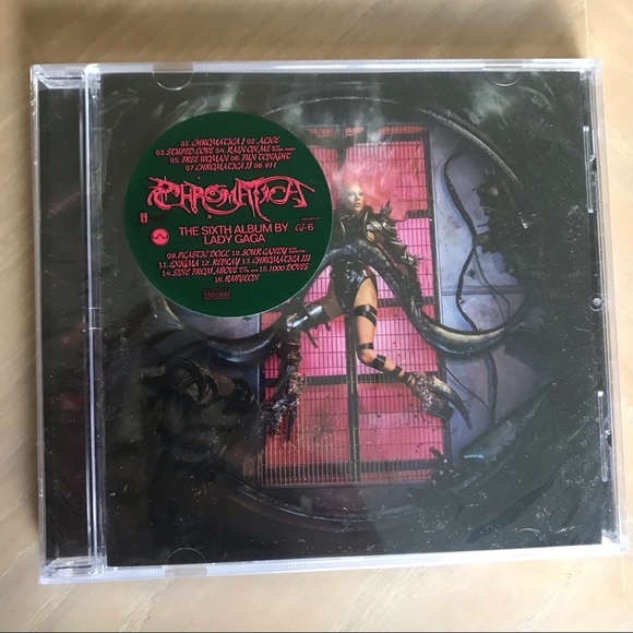 LADY GAGA Autographed Chromatica CD NWT - Picture 7 of 9